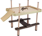 Piattaforma di supporto per rettili per aal, acquario, tartaruga, salamandra, pietra, acquario, decorazione galleggiante, accessori per acquario Piattaforma galleggiante per tartarughe, rane, salamandre e altri animali