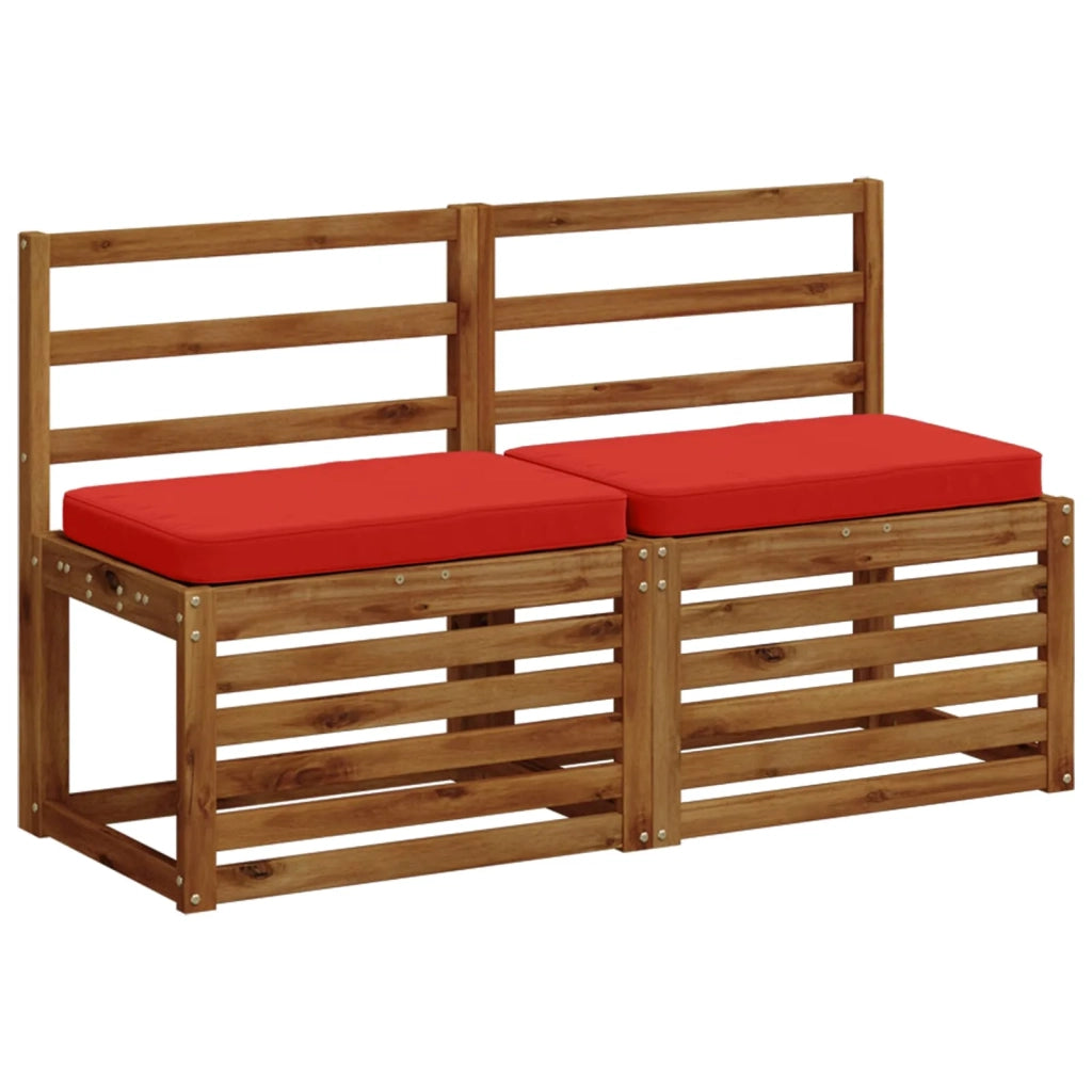 Cuscino per Panchina a 1 Pezzo VUGHT 100% Poliestere Rosso 951044