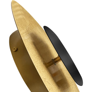 Lampada Da Parete App1270 Black Gold