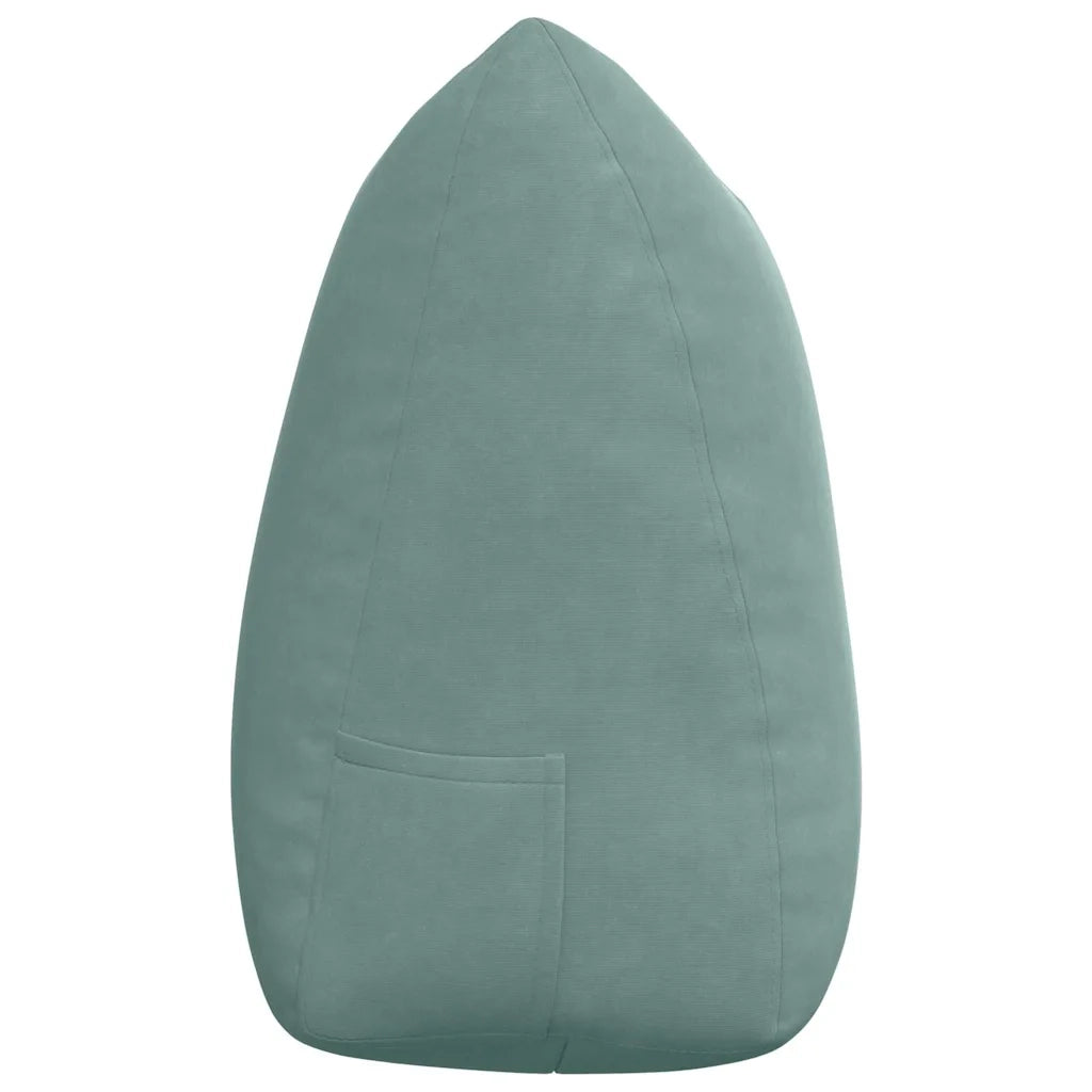 Cuscino per Schiena Verde Mare 140 x 24 x 50 cm Velluto