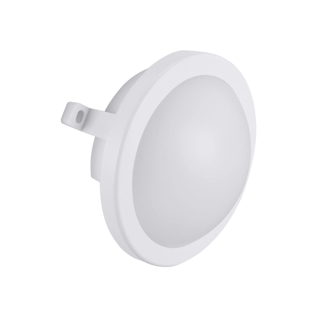 Plafoniera LED esterna rotonda bianca 21cm 12W IP65