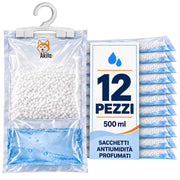 Akitaink 12 Assorbiumidita Armadio con Gancio