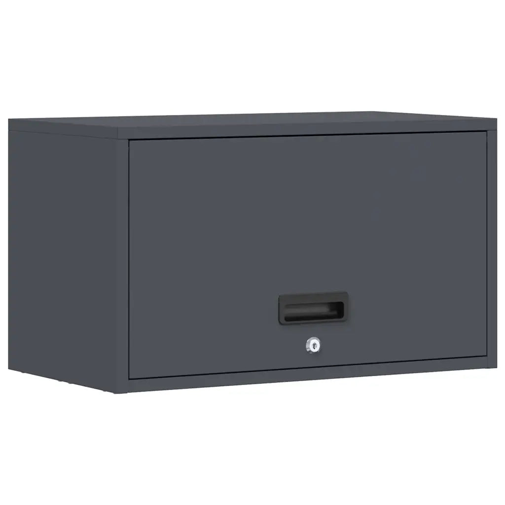 Armadio a muro per garage Antracite 60 x 33 x 35 cm