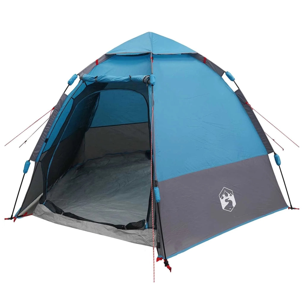 Tenda Istantanea con Telo Impermeabile per 4 Persone con Rilascio Rapido-Tenda da campeggio 329901