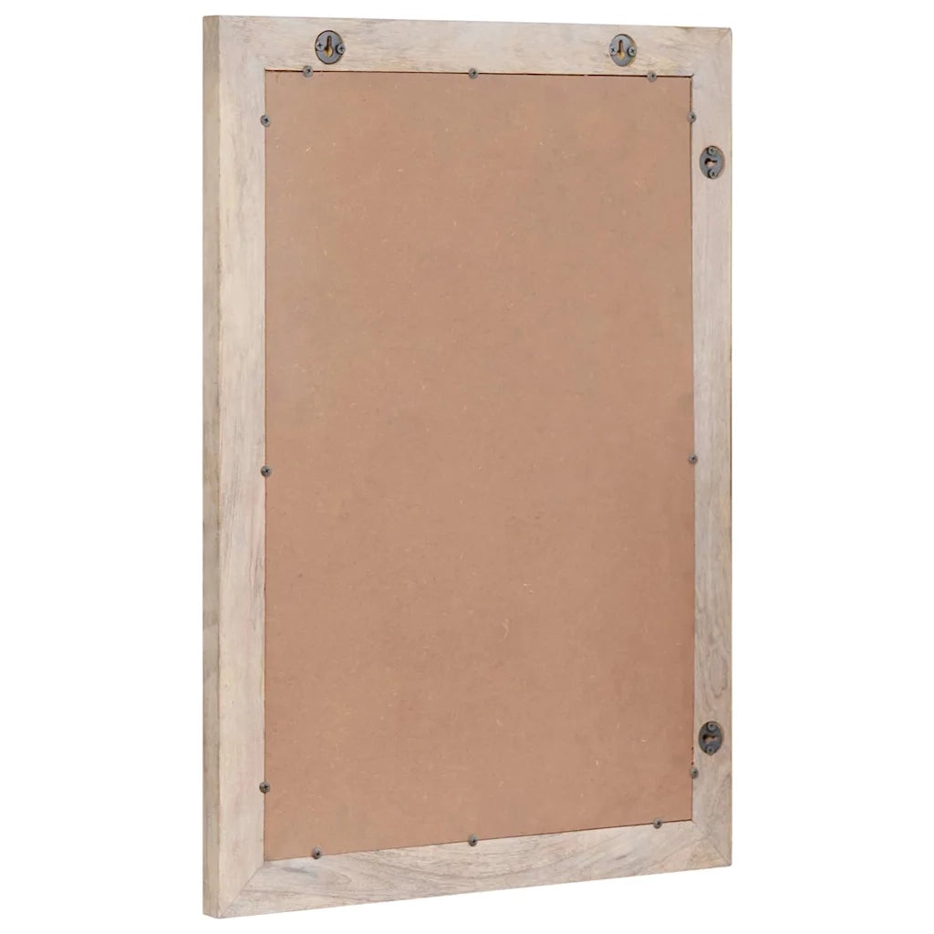 Specchio da bagno-Specchio decorativo Bianco 70 x 50 x 2,5 cm
