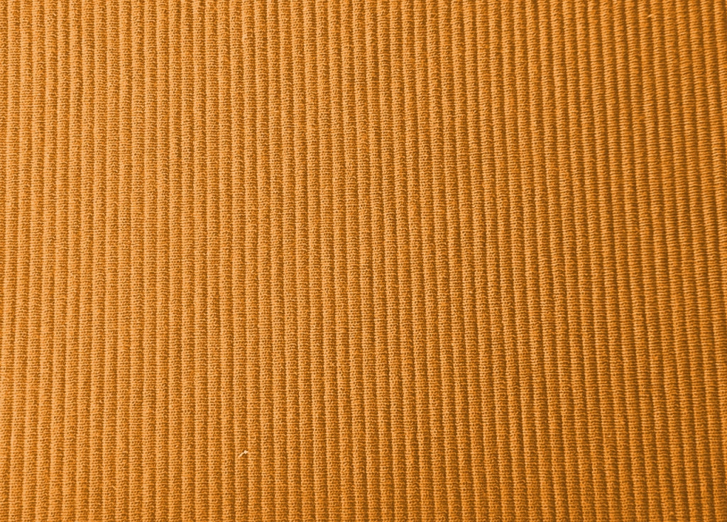 Copridivano Copriseduta Sofà Elasticizzato Tinta Unita Smile Tessuto Millerighe - 2 Posti - Oro