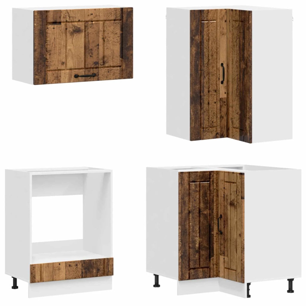 Unità Cucina LUCCA 8 pcs Legno antico Legno ingegnerizzato 3438399