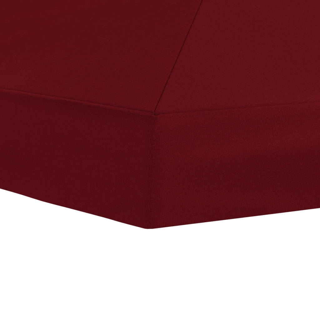 Copertura Tenda Gazebo 6 x 3 m Borgogna Poliestere 190 900408