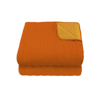 Trapuntino Doubleface Matrimoniale 100gr Arancio/Giallo
