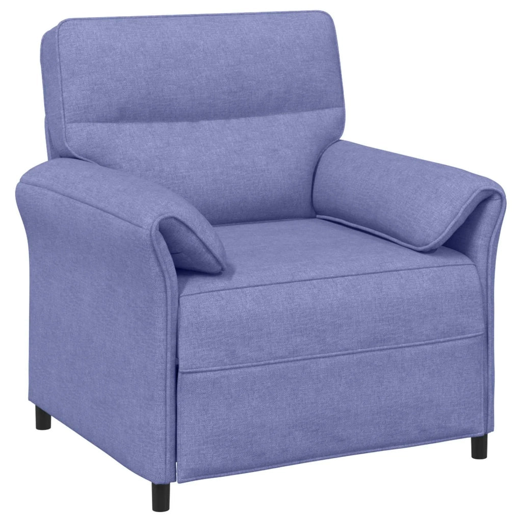 Set di divani 2 pz Blu jeans Tessuto 3424856