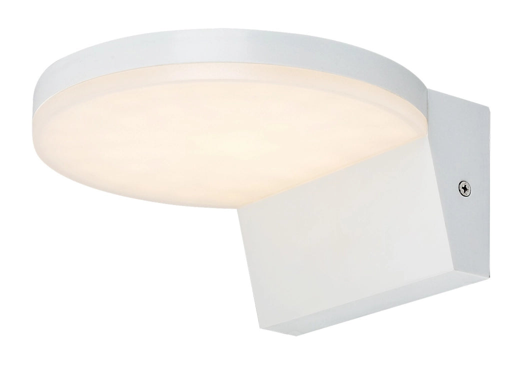 Applique esterna bianca tonda LED 9W CCT IP54 Batida Rabalux