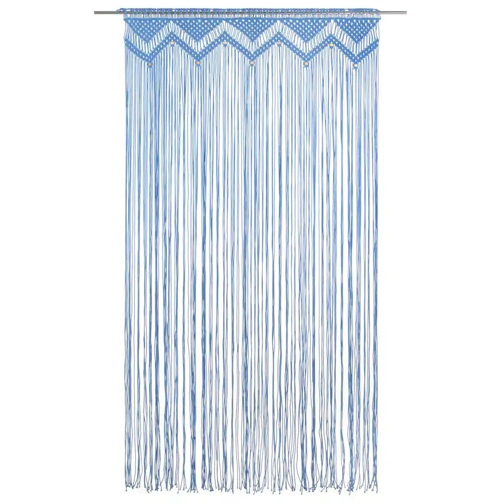 TendaMacramÃ¨ Blu 140x240 cm in Cotonecod mxl 71444