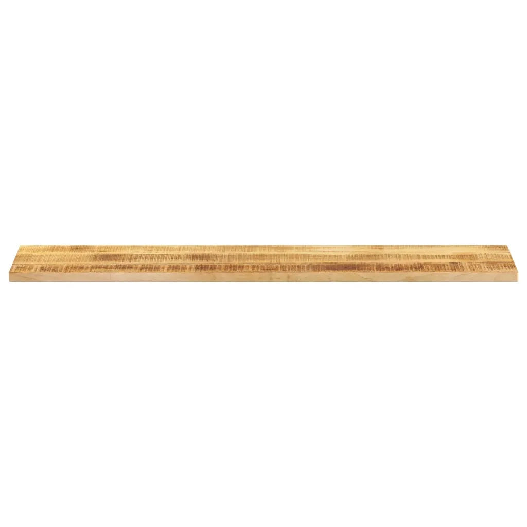 Piano per Tavolo 180x30x2,5cm Rettangolare Legno Mango Grezzo 371302