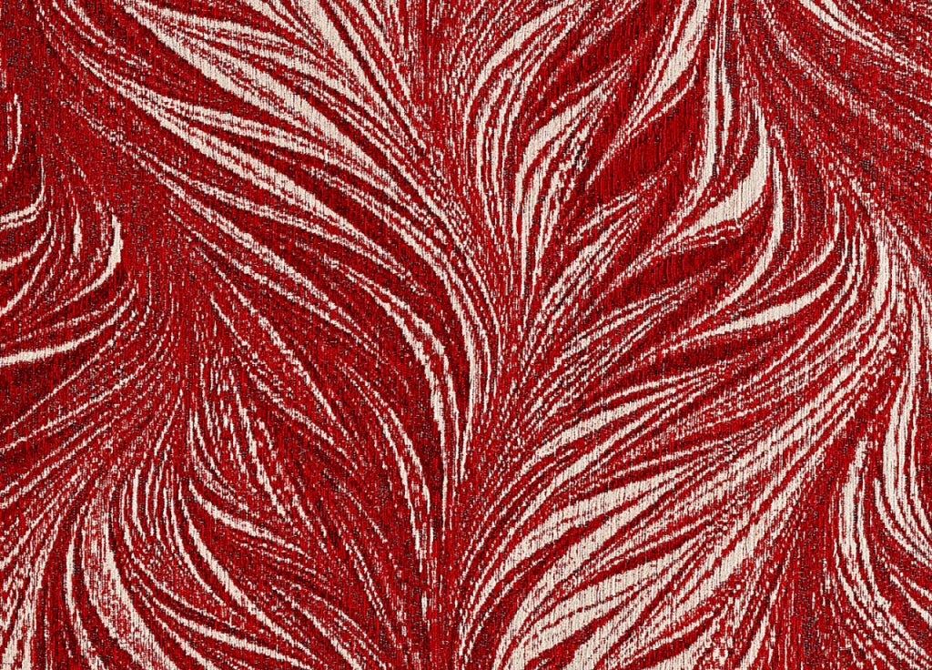 Tappeto Arredo Salotto Antiscivolo Scendiletto Camera Dis. Dallas By Suardi - 85x150 - Rosso