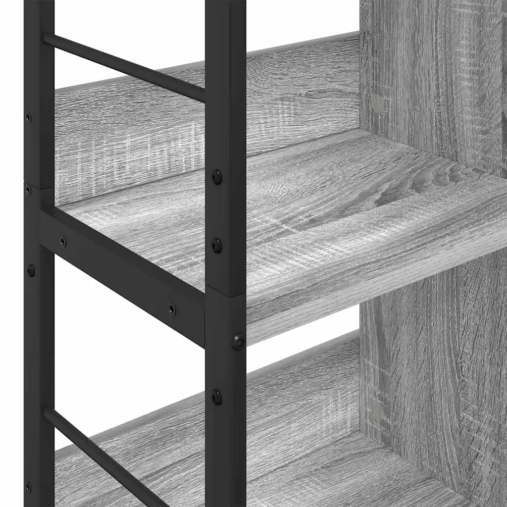 Libreria Grigio Sonoma 82 x 32 x 144,5 cm Legno multistrato 883985