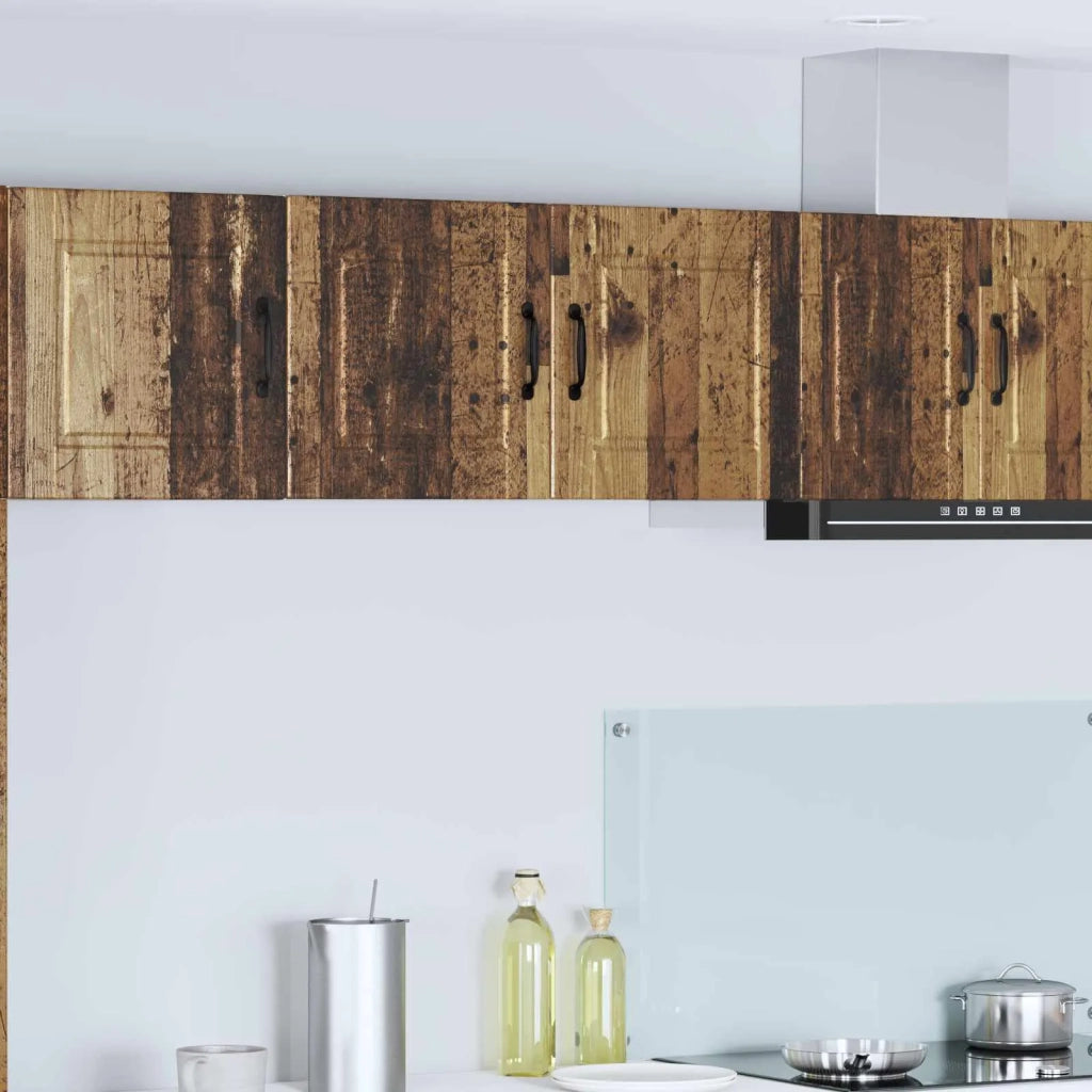 Mobile da cucina con lo scaffale-Armadio da cucina Legno vecchio 80 x 31 x 40 cm 345019