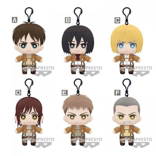 Attack on titan (18pz) tomonui plush assort series 1 15cm - BP19084