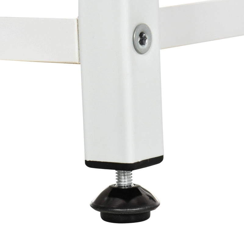 PORTAPIANTE A 7 RIPIANI 65 x 23 x 94,5 cm Legno Bianco