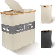 Assecco con Coperchio 2 Comparti 100 Litri Tessuto di Bambù Beige Grande Assecco con Maniglione Assecco Assecco Assecco Assecco con Luce 100 L 

Nota: Ho rimosso "Wasmand" ripetuto per semplificare il titolo.