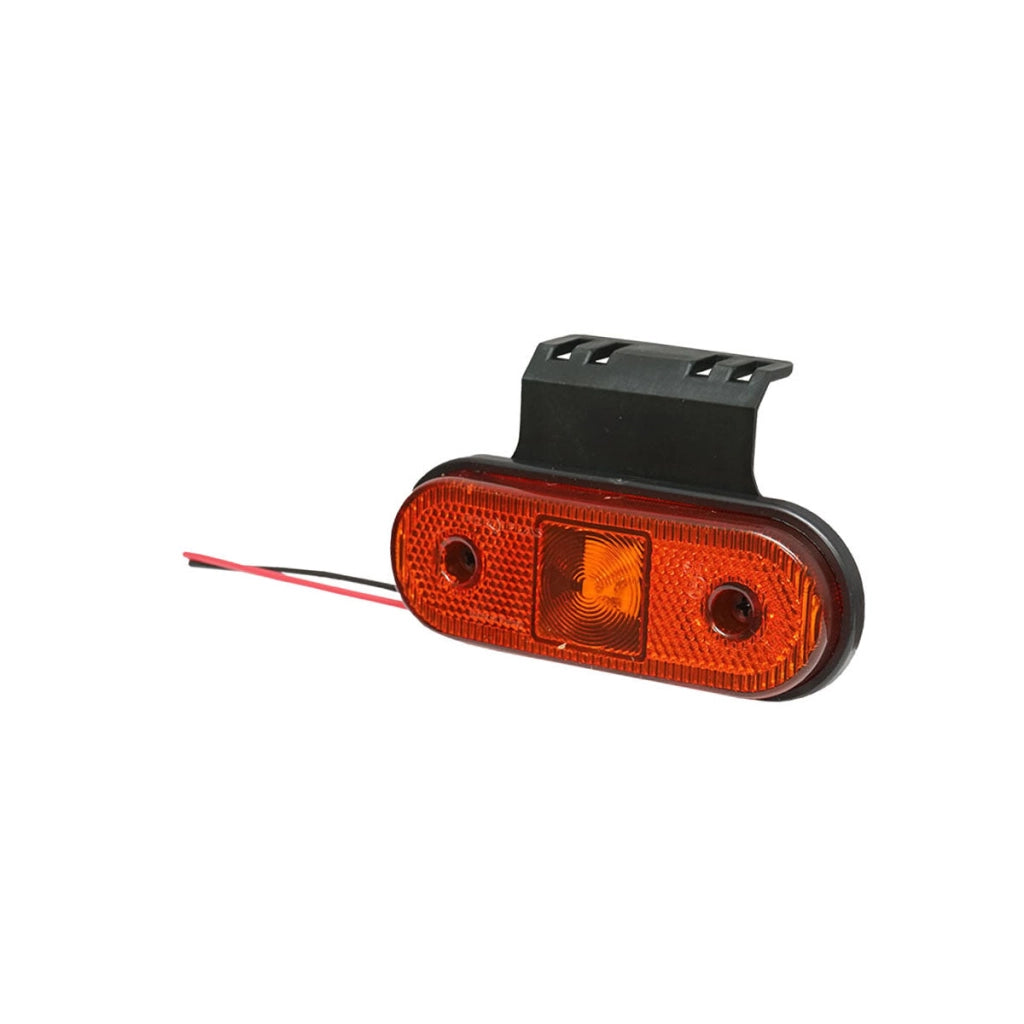 Lampada laterale  con LED, 12-24V, gialla, Breckner Germany, modello FR0193