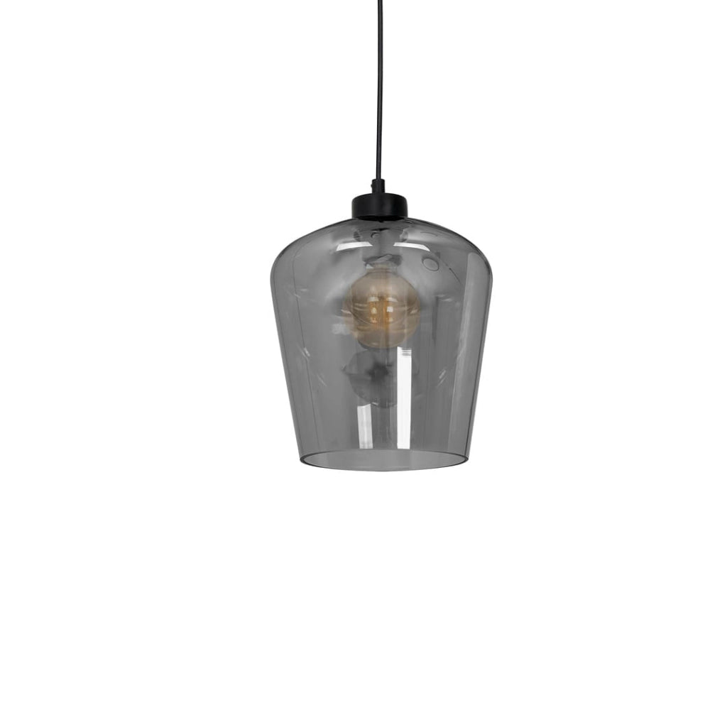 Lampadario sospensione Santiago MLP6606 Milagro E27 60W nero