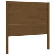 Testiera | Testata per Letto ambra 81x4x100 cm in Legno Massello di Pino