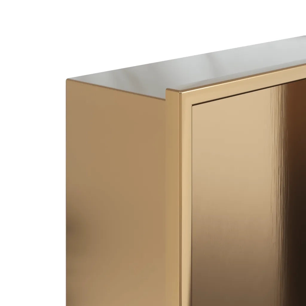 Nicchia per Doccia Oro Spazzolato 32x62x9cm in Acciaio Inox CFW2772719
