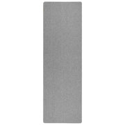 Runner in Moquette | Runner Tappeto Grigio chiaro 100 x 300 cm