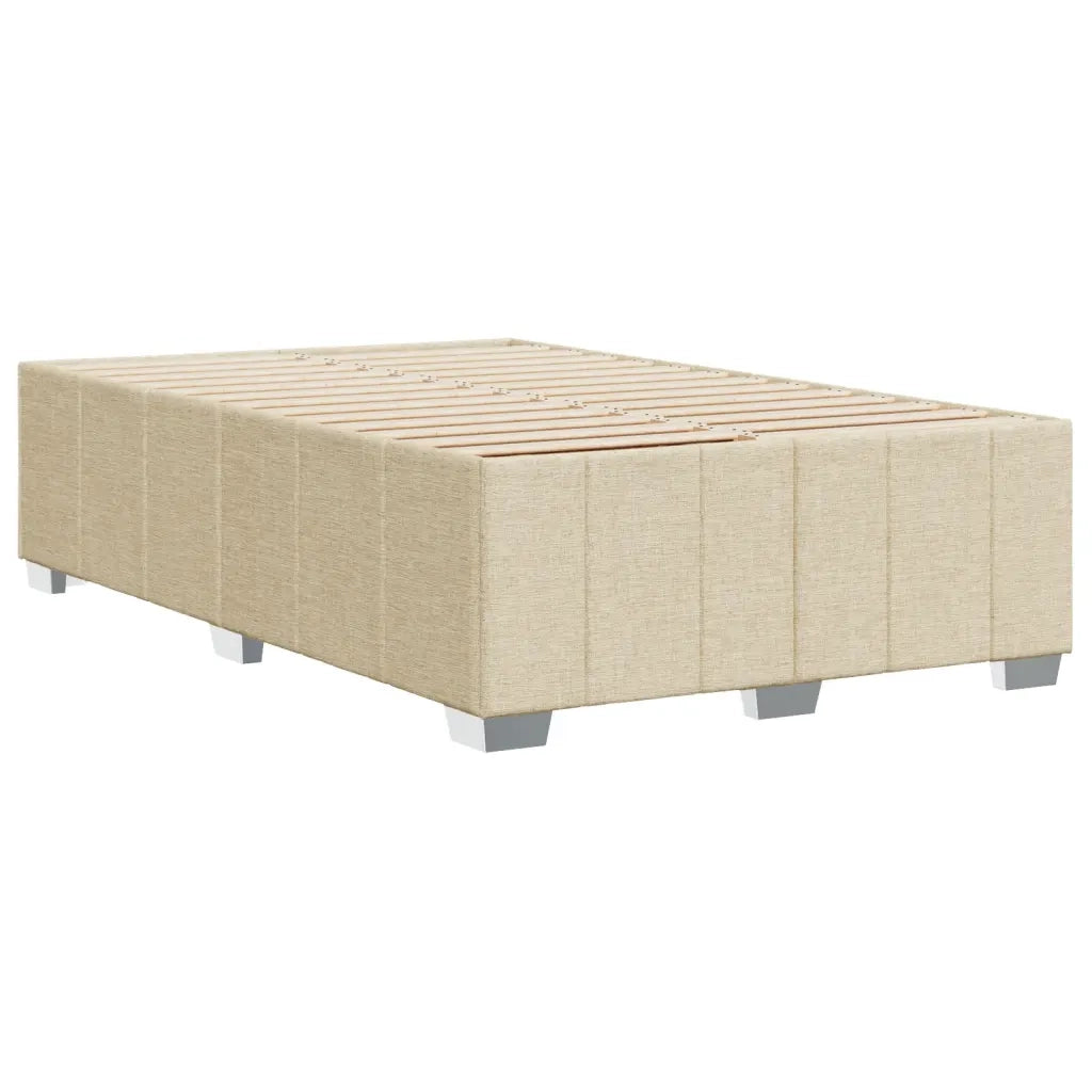 Giroletto senza Materasso Crema 120x200 cm Tessuto