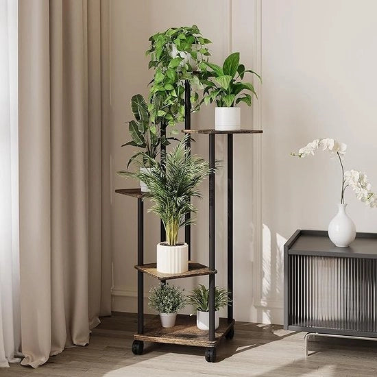 porta piante multifunzionale per balcone, angolo, soggiorno, ufficio, giardino