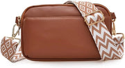 Borsa da spalla per donna, con cinturino regolabile.