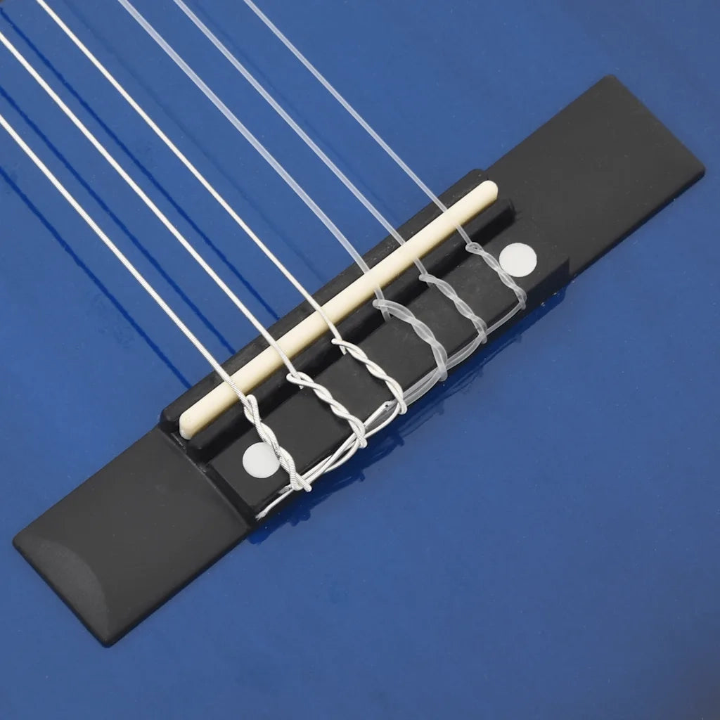 Set Chitarra Classica per Principianti Blu 8 pz 1/2 34" 70125