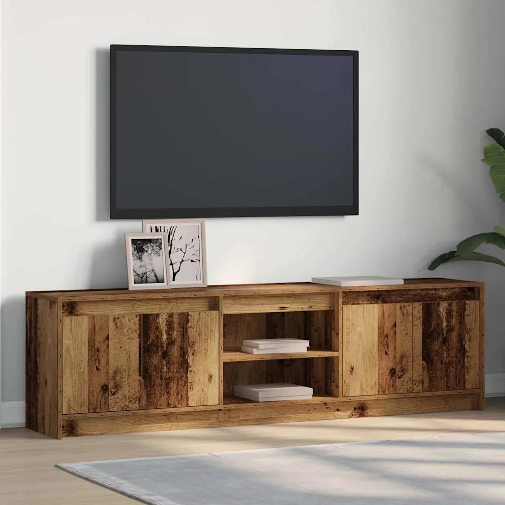 vidaXL Mobile TV Marrone 180 x 34 x 50 cm Legno multistrato