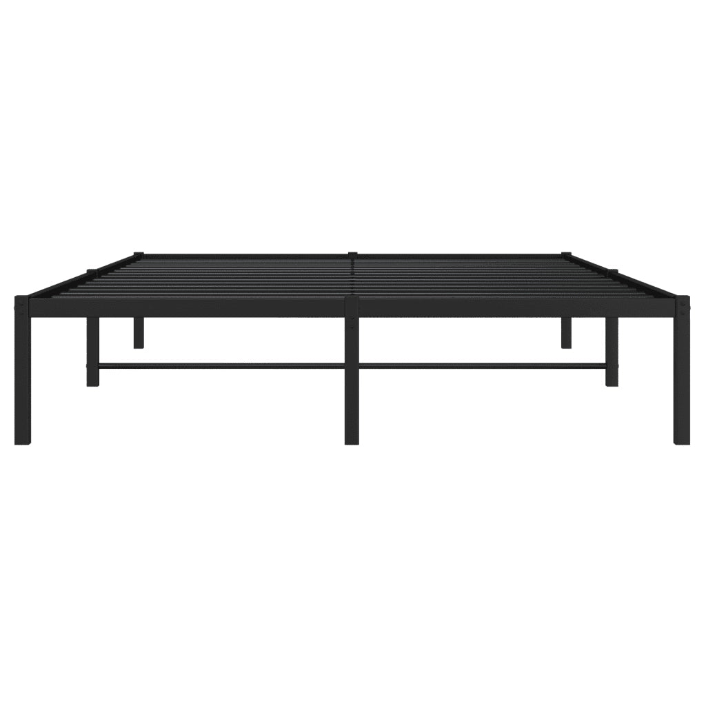 Giroletto in Metallo Nero 140x190 cm 373655