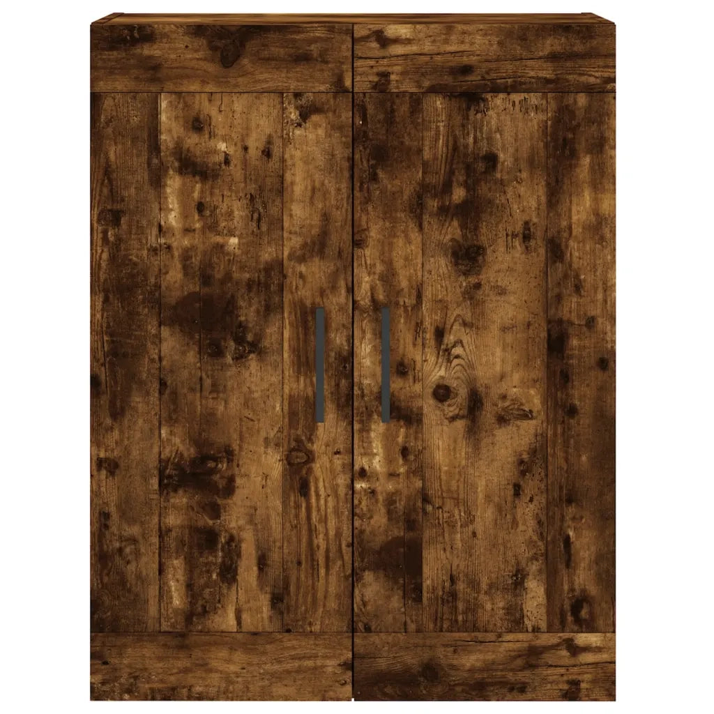 vidaXL Credenza Rovere Fumo  69,5x34x180 cm in Legno Multistrato