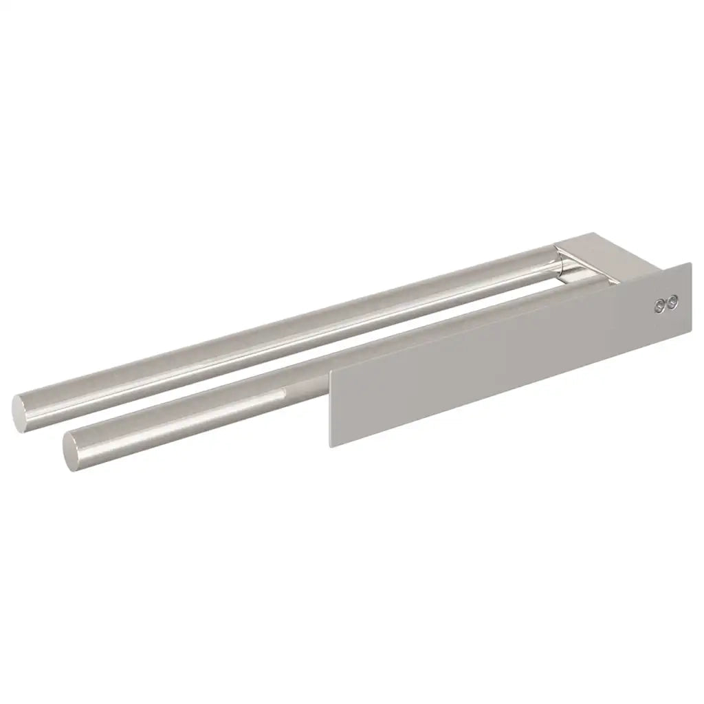 Porta asciugamani Argento 40 x 9 x 4 cm Acciaio inossidabile 42008358