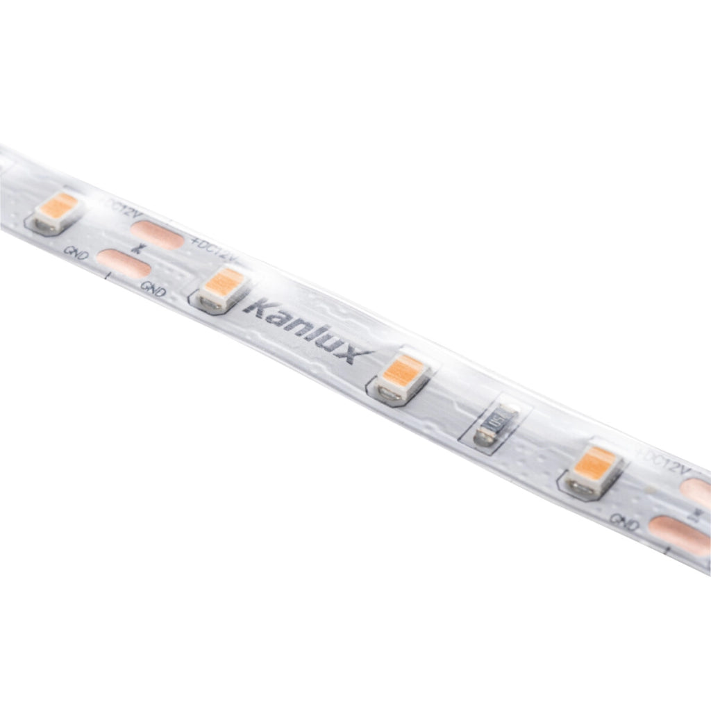 Striscia LED Kanlux 5m 11W/m 12V 3000K IP65 dimmerabile