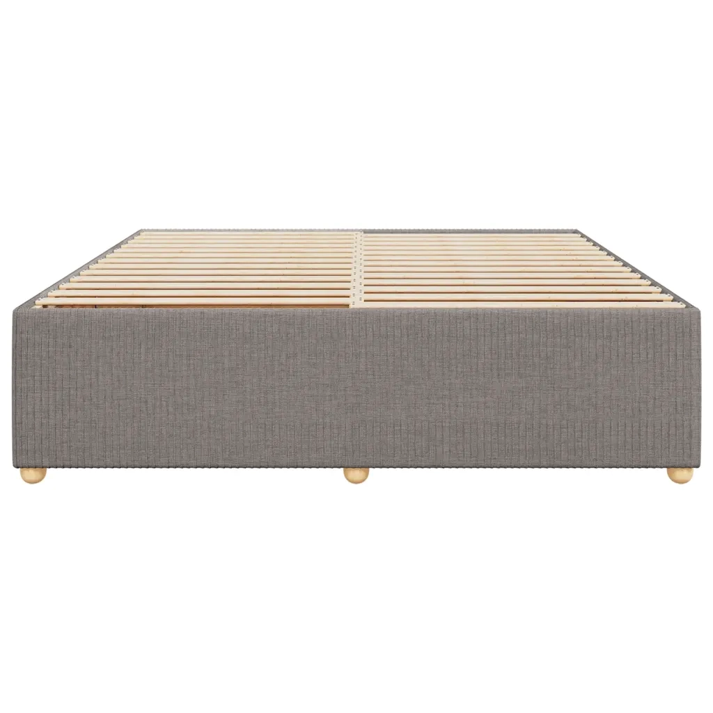 Giroletto senza Materasso Tortora 200x200 cm in Tessuto 3284967