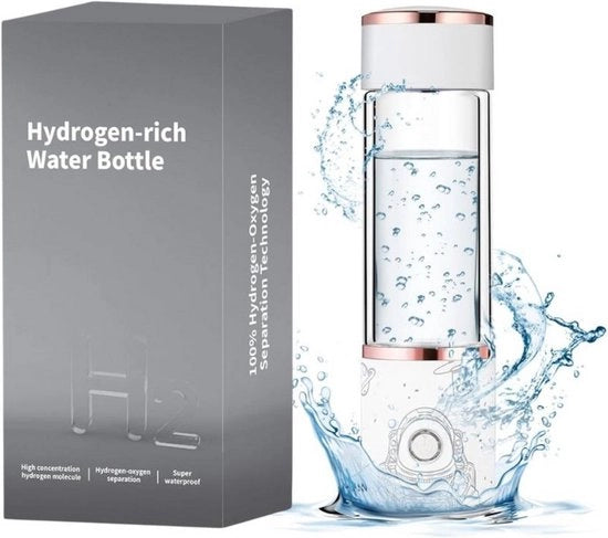 Generator di Idrogeno Portatile – Ossidrante con Filtro Acqua – Idrogeno per Adulti - 350 ml