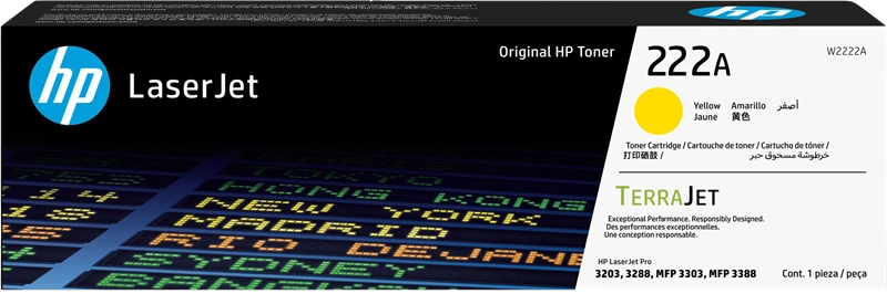 ORIGINAL HP toner giallo W2222A 222A ~1200 Seiten