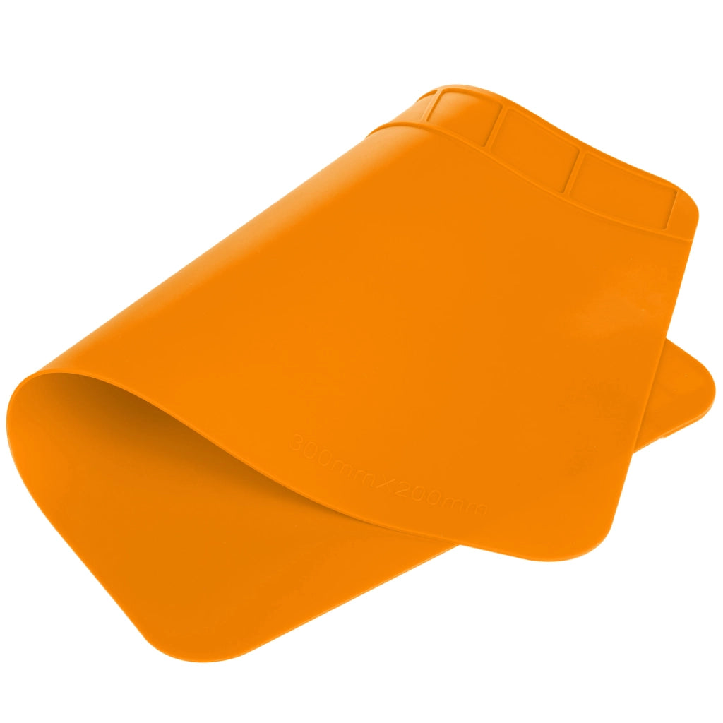 Tappetino in Silicone per Saldatura 200x300mm – Resistente al Calore 500°C | Antiscivolo, Organizzatori Viti