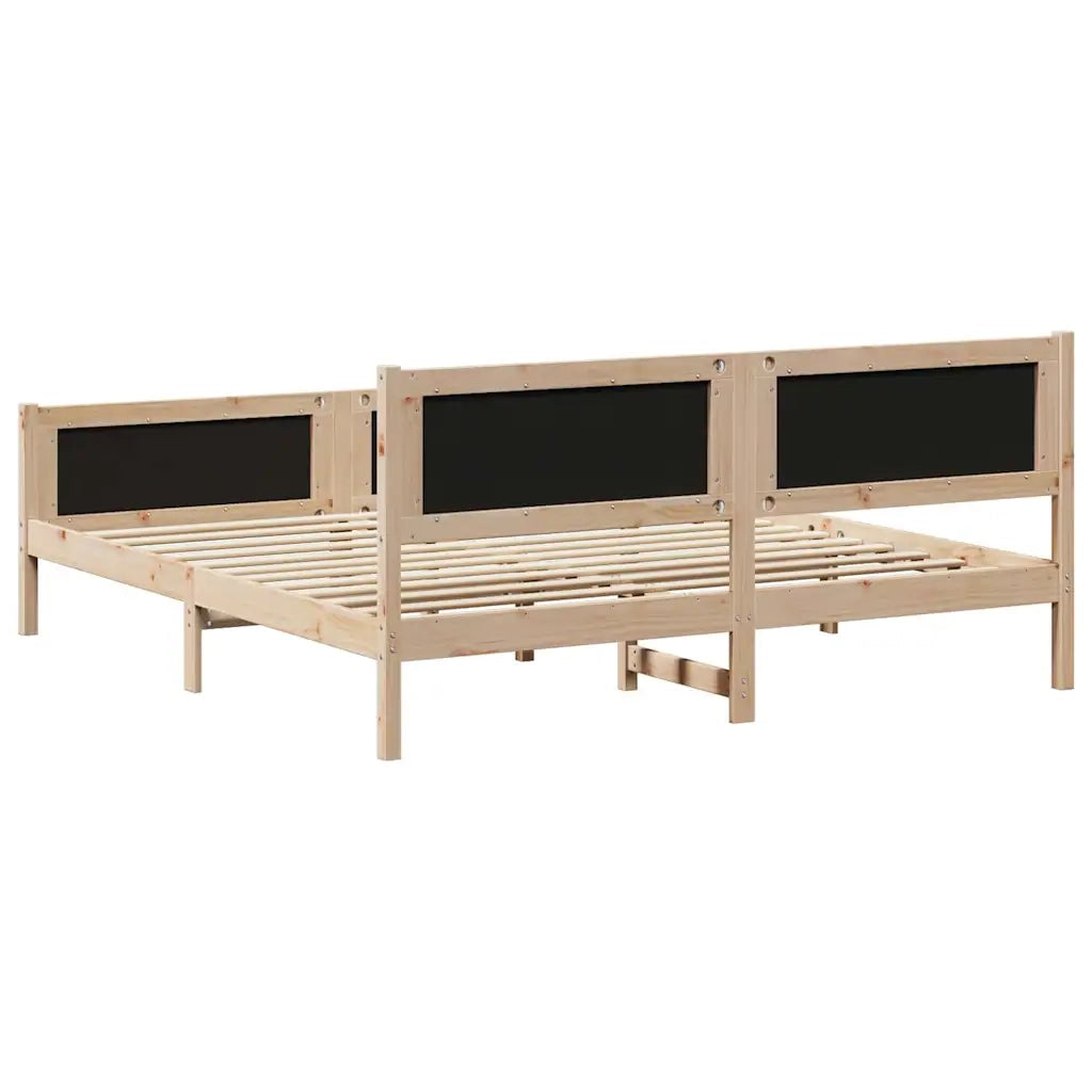Struttura del letto Grigio scuro 180 x 200 cm Tessuto