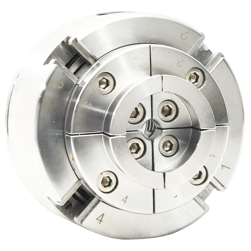Mandrino per Legno a 4 Griffe M33 in Acciaio Argento 96 mm CFW1014325