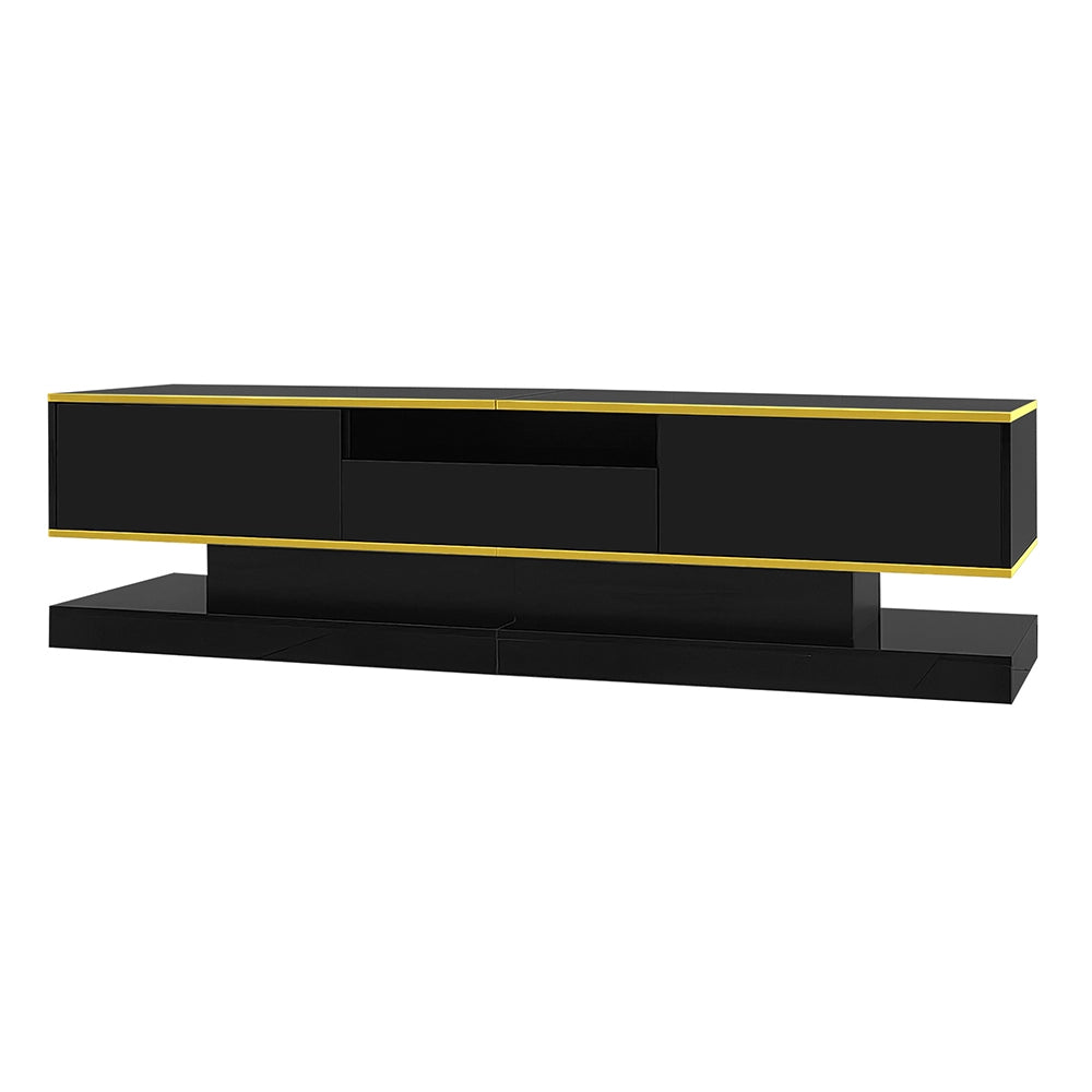Mobile TV LED colori - Xylo - 180x38x45cm finitura lucida