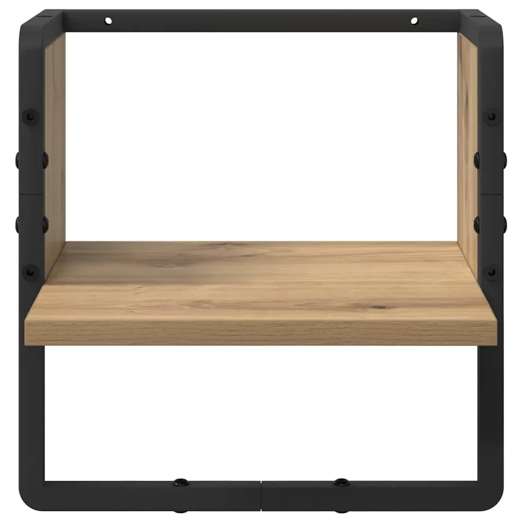 Scaffale da parete Rovere Artigianale 30 x 25 x 30 cm 893636
