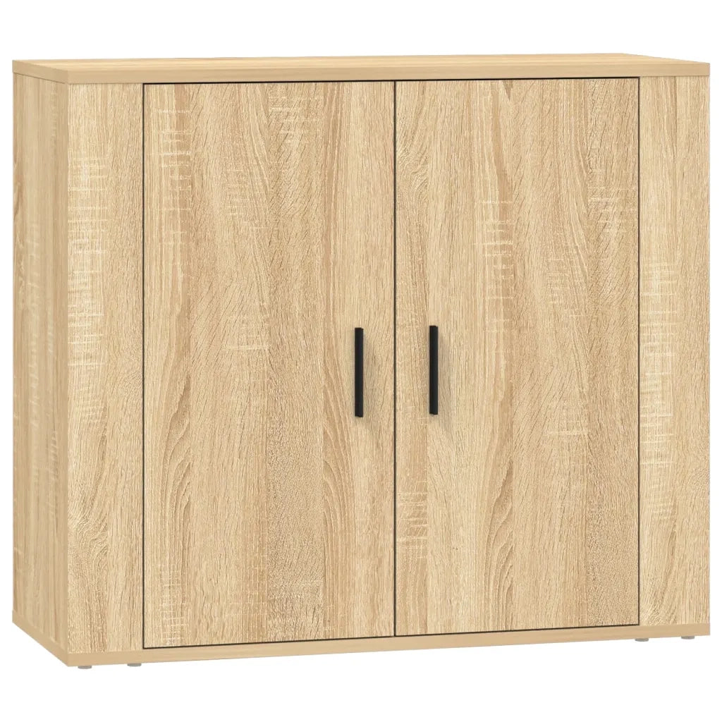 Credenze 3 pz | Madia | Buffet da pranzo | Armadio da pranzo Rovere Sonoma in Legno Multistrato