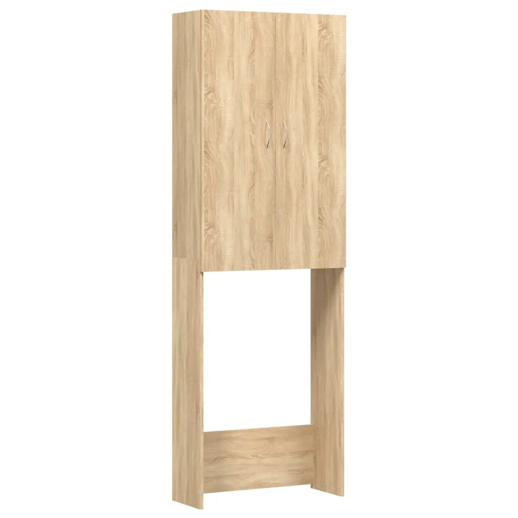 Mobile per Lavatrice Rovere Sonoma 64x25,5x190 cm CFW8848747