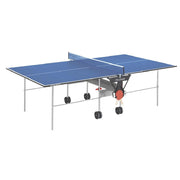 Ping pong TRAINING INDOOR piano blu con ruote, per interno
