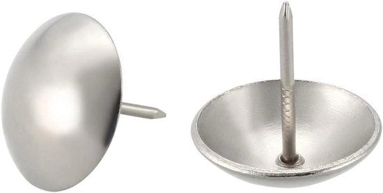 Spighe decorate per mobili 25 mm/1 pollice capo - Dita piastra indicatore - Nageli decorativi - 60 pezzi
