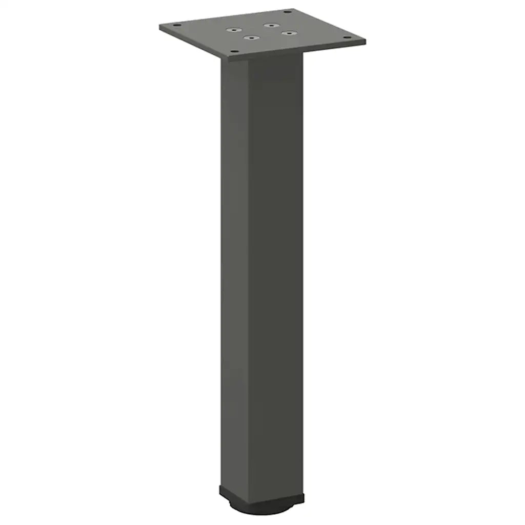 Gambe per tavolino 4 pz Antracite 42-44 cm Acciaio 4012454
